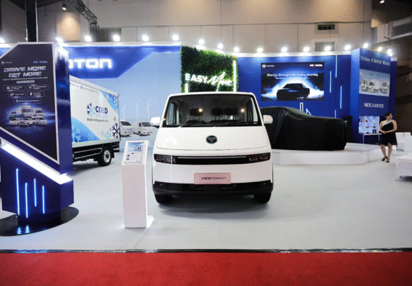 Foto 4. Foton eVIEWCONNECT, Kendaraan Listrik Berbasis Van untuk Mendukung Distribusi dan Last Mile Delivery di Area Perkotaan